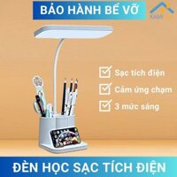 Đèn học để bàn chống cận điện bóng led cảm ứng KM 36024