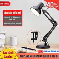 Đèn học để bàn chống cận Lily's Decor House Đèn led bảo vệ mắt Đèn led xoay 3 chế độ phổ rộng tiết kiệm không gian