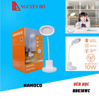 Đèn học để bàn, đèn bàn học sinh, đèn đọc sách, đèn bàn LED chính hãng Nanoco NDK10WC TỔNG KHO ĐIỆN NGUYỄN ĐÔ