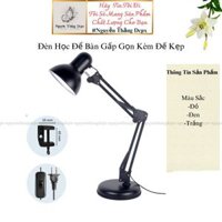 Đèn học để bàn đọc sách làm việc ,đèn trang trí bàn nail -Tiện Lợi-  3 Màu Trắng Đỏ Đen