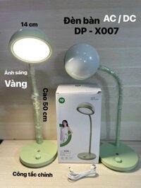 Đèn học để bàn gấp di động chống cận sạc pin tích điện, DP 6077, 6073, 6070, 116B, 6058, X007, 6063, 6055B - DP-X007