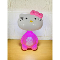 Đèn học để bàn hình Hello Kitty  tặng móc khóa gỗ