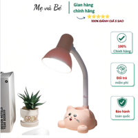 ĐÈN HỌC ĐỂ BÀN HÌNH MÈO CUTE CHỐNG CẬN CÓ ỐNG CẮM BÚT CHO BÉ Mẫu Mới 2023