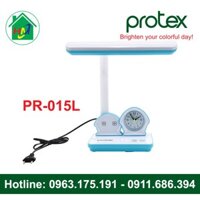 Đèn Học Để Bàn Hình Ngôi Nhà Có Đồng Hồ Protex PR-015L