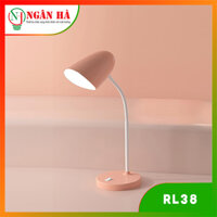 Đèn học để bàn RẠNG ĐÔNG chống cận RD RL 38 kèm bóng LED 6W tiết kiệm điện năng, bảo vệ thị lực - Cam