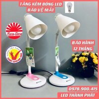 Đèn học để bàn Rạng Đông RL 32 chống cận kèm bóng LED 5W tiết kiệm điện năng, bảo vệ thị lực