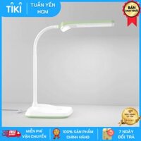 Đèn học để bàn Rạng Đông RD-RL-36 chống cận thị, công suất 6W cảm ứng, 3 cấp 4 màu ánh sáng, Chip LED Samsung Màu Xanh Ngọc