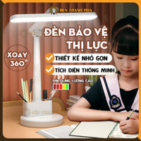 Đèn Học Để Bàn Sạc Tích Điện Chống Cận Thị Điều Chỉnh độ sáng, Đèn LED Gấp Gọn LED USB Cao Cấp - Đèn Thanh Hoa