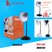 Đèn học, đèn bàn học sinh, đọc sách,bóng LED chính hãng Nanoco (NDKC02W,NDKC02B),2 màu trắng,đen TỔNG KHO ĐIỆN NGUYỄN ĐÔ