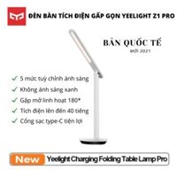 ĐÈN HỌC  ĐÈN BÀN LED YEELIGHT Z1 PRO YLTD14YL - PIN 2500MAH TÍCH ĐIỆN ĐẾN 40 TIẾNG  HÀNG CHÍNH HÃNG - BẢN QUỐC TẾ