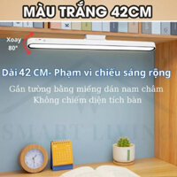 Đèn học gắn tường  dài 42cm chống cận 3 màu, pin sạc tích điện,bảo hành 6 tháng