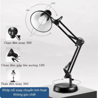 Đèn học kẹp bàn PIXAR bóng LED chống cận bảo vệ mắt [Tặng Bóng]