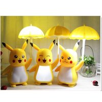 Đèn học kiêm đèn ngủ hình Pikachu 3 chế độ (Màu ngẫu nhiên)