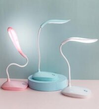 Đèn học led chống cận thị để bàn cảm ứng 3 chế độ sáng có tích điện thông minh