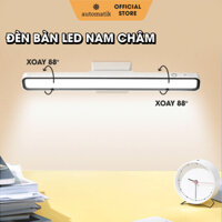 Đèn Học LED Chống Cận Tích Điện, Đèn Bàn Học Đọc Sách Làm Việc Dán Tường, Thanh LED Từ Tính Nam Châm Xoay - Automatik