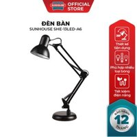 Đèn học LED SUNHOUSE để bàn SHE- 13LED- A6 (Không kèm bóng)