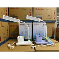 Đèn học Rạng Đông chống cận 6w dễ thương có ống đựng bút, cảm ứng 4 màu ánh sáng bảo vệ thị lực cho bé đọc sách RL 45