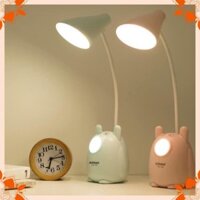 Đèn Học Tích Điện Kèm Khay Bút Và Đèn Ngủ Tiện Ích