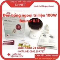 ĐÈN HỒNG NGOẠI 100W IL11 CHÍNH HÃNG- XUẤT XỨ ĐỨC, CHỮA ĐAU NHỨC MỎI CƠ, XƯƠNG KHỚP, LÀM ĐẸP DA, BẢO HÀNH 24 THÁNG