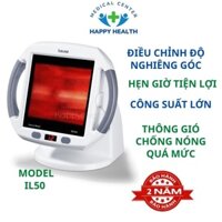 Đèn hồng ngoại trị liệu 300w Beurer IL50 hẹn giờ điều chỉnh góc quay, công dụng chữa đau nhức xương khớp, đau thần kinh