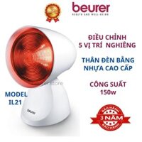 Đèn hồng ngoại trị liệu Beurer IL21, công dụng chữa đau nhức xương khớp, đau thần kinh, vết thương chậm liền, áp xe