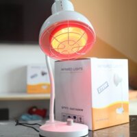 Đèn hồng ngoại tri liệu, thông tắc tia sữa mini | Đèn hồng ngoại chân thấp bóng 275W