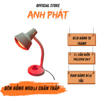 Đèn hồng ngoại tri liệu, thông tắc tia sữa mini | Đèn hồng ngoại chân thấp bóng 275W