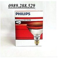 Đèn hồng ngoại vật lý trị liệu Philips 150W PAR38E BR125 IR 150W 230-250V E27 RED