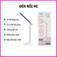 Đèn hồng nối mi, làm nail, đèn dài để bàn học tập, có 3 nấc siêu sáng