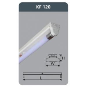 Đèn huỳnh quang siêu mỏng Duhal KF120