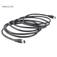 Đen IEEE 1394 Firewire 400 to Firewire 400 Cable, 6 Pin / 6 Pin Nam / Nam - 10 FT