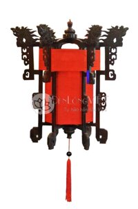 Đèn kéo quân chạm rồng DT-KC04