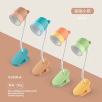 Đèn Kẹp Bàn Hình Gấu KD200-A