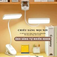 Đèn kẹp bàn PUPK Đèn học chống cận bóng LED 3 chế độ sử dụng ánh sáng hài hòa tiện dụng làm việc