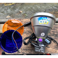 Đèn kẹp bình ác quy 12V mẫu P90 36 nhân led 4 chế độ sáng có cảm biến choá nhỏ 11.5Cm