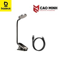 Đèn kẹp đọc sách Baseus DGRAD-0G mini, đa năng giúp dịu mắt, chân kẹp, 3 mức sáng - Cao Minh Plus