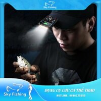 Đèn kẹp mũ câu đài cảm ứng dùng cho câu cá ban đêm - Đồ Câu Đài Sky Fishing