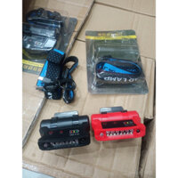 đèn kẹp mũ, đội đầu cảm ứng 14bong les, 2 chế độ ánh sáng