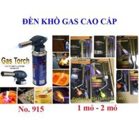 Đèn khò gas tự bật 915 - đơn đôi chọn đúng loại khi đặt hàng - khò mỏ hàn lắp bình gas mini - 1 mỏ