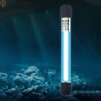 Đèn khử trùng UV VERGE LIMIT, Đèn khử trùng UV bể cá 3 / 5 / 7 / 9 / 13W màu đen, Kính tia cực tím chìm / Nhựa EU / US Cắm tảo loại bỏ đèn bể cá