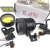 Đèn L4x Chip SST20 Sịn Mã MA Kính Tím Bảo Hành 1 Năm  tặng kèm len vàng công tắc pát chữ L