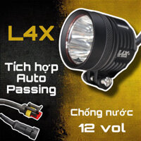 Đèn L4X Full Nhôm Tích Hợp Passing Trong Đèn Chống Mưa Chống Nước