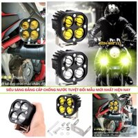 ĐÈN L4X ZTUN TRỢ SÁNG XE MÁY CHÍNH HÃNG CHỐNG NƯỚC SIÊU SÁNG DÀNH CHO KHÁCH VÍP