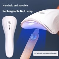 Đèn làm móng tay nhỏ phong cách Nhật Bản có thể sạc lại uv / led Đèn nướng cầm tay Làm móng tay Lông mi quang trị liệu Đèn làm móng tay cầm tay Dụng cụ làm móng tay