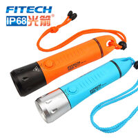 Đèn lặn Fitech F8 chống nước 100m