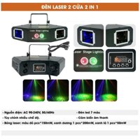 Đèn laser 2 cửa 2 in 1