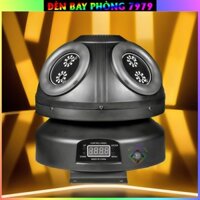 Đèn Laser 3D Hình Nấm 10 Mắt Xoay 360 Độ Quét Tia Cực Mạnh Cảm Biến Âm Thanh Phòng Bay, Bar...