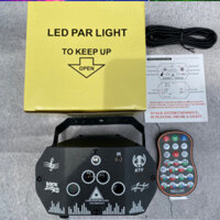 Đèn laser 3D sân khấu vũ trường 5 mắt 2024 cảm biến nháy theo nhạc trang trí sân khấu phòng bay phòng ngủ quán bar