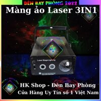 Đèn Laser Bay Phòng 3 in 1 Cảm Biến Nhạc Giá Rẻ Dùng Cho Phòng Bay, Phòng Karaoke, Bar..