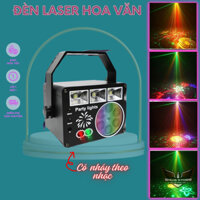 Đèn Laser Bay Phòng Hoa Văn Pro Cho Sân Khấu Bar, Karaoke, Vũ Trường Có Hiệu ứng Chớp